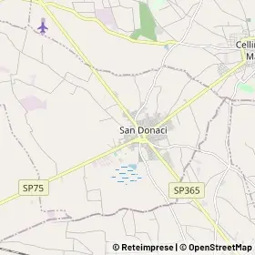Mappa San Donaci