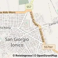 Mapa San Giorgio Ionico