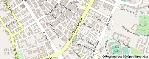 Mappa Tarente