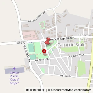 Mappa Piazza Santini Carlo, 5, 84047 Capaccio, Salerno (Campania)