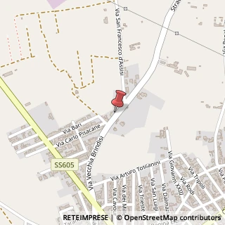 Mappa Via Brindisi, 25, 72025 San Donaci, Brindisi (Puglia)