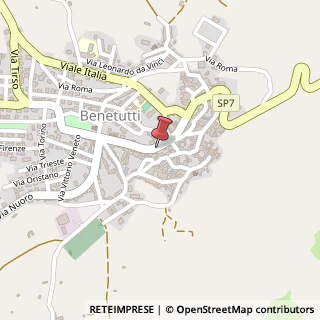 Mappa Corso Cocco Ortu, 76, 07010 Benetutti, Sassari (Sardegna)