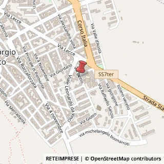 Mappa Via Giotto, 14, 74027 Carosino, Taranto (Puglia)