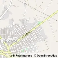 Mapa San Donaci