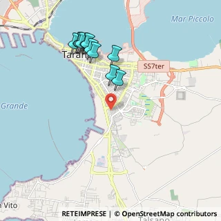 Mappa Via Lago di Viverone, 74121 Taranto TA, Italia (2.21727)