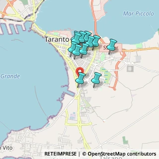 Mappa Via Lago di Viverone, 74121 Taranto TA, Italia (1.5575)