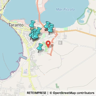 Mappa Via Don Diego Marturano, 74121 Taranto TA, Italia (1.644)