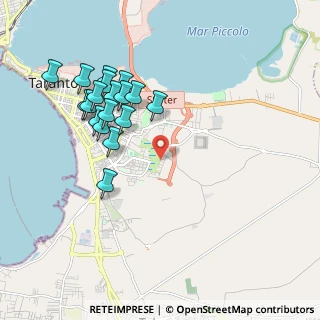 Mappa Via Don Diego Marturano, 74121 Taranto TA, Italia (2.145)