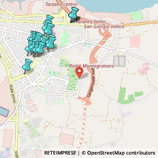 Mappa Via Don Diego Marturano, 74121 Taranto TA, Italia (1.5525)