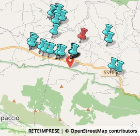 Mappa Via Pedaline, 84069 Roccadaspide SA, Italia (1.97667)