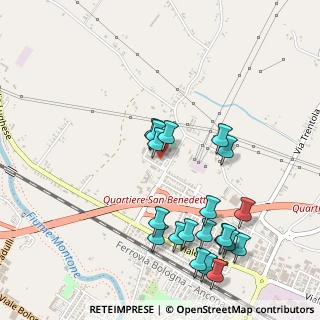 Mappa Via Schio, 47122 Forlì FC, Italia (0.5725)