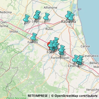 Mappa Via Schio, 47122 Forlì FC, Italia (14.56941)