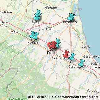 Mappa Via Schio, 47122 Forlì FC, Italia (14.52789)
