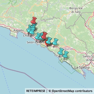 Mappa Località Morteo, 16030 Moneglia GE, Italia (10.57118)