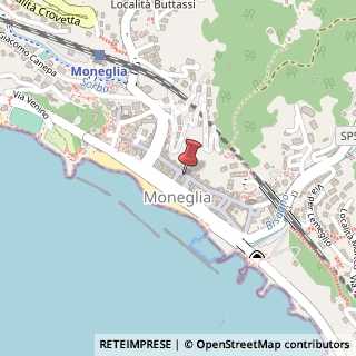 Mappa Via Vittorio Emanuele, 31, 16030 Moneglia, Genova (Liguria)