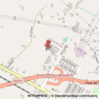 Mappa Via Schio, 38, 47122 Forlì, Forlì-Cesena (Emilia Romagna)