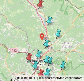 Mappa 54012 Tresana MS, Italia (10.45214)