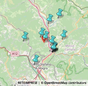 Mappa 54012 Tresana MS, Italia (5.19923)