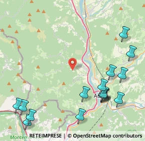 Mappa 54012 Tresana MS, Italia (5.72625)