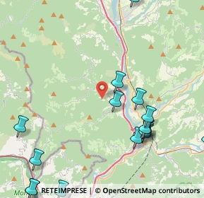 Mappa 54012 Tresana MS, Italia (5.96765)