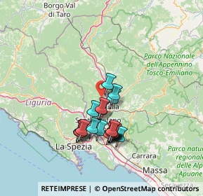 Mappa 54012 Tresana MS, Italia (12.0185)