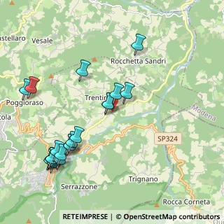 Mappa Via Fondovalle, 41021 Fanano MO, Italia (2.3835)