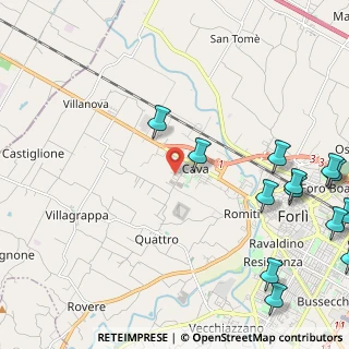 Mappa Via Tavolicci, 47121 Forlì FC, Italia (3.21769)