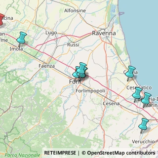 Mappa Via G. Pacchioni, 47122 Forlì FC, Italia (23.5125)
