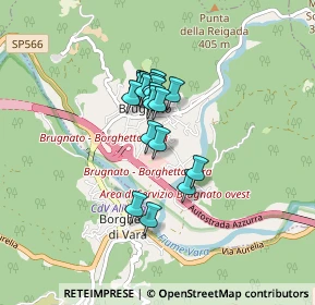 Mappa Via Antica Romana, 19020 Brugnato SP, Italia (0.582)