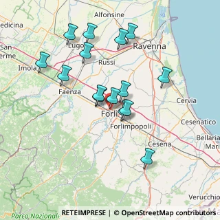 Mappa Via Tolmezzo, 47122 Forlì FC, Italia (14.014)