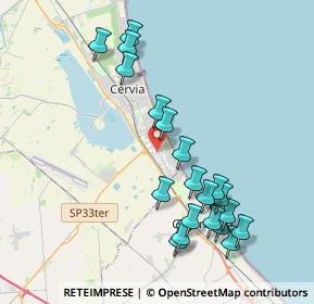 Mappa Via Lazio, 48015 Cervia RA, Italia (4.208)
