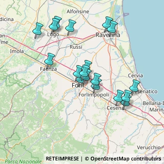 Mappa Via Robert Schuman, 47122 Forlì FC, Italia (14.55278)