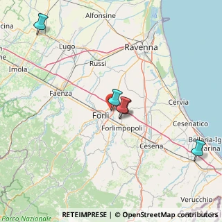 Mappa Via Carlo Grigioni, 47122 Forlì FC, Italia (47.05)