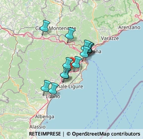 Mappa Via San Giorgio, 17028 Orco Feglino SV, Italia (9.39923)
