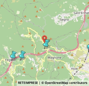 Mappa Via San Giorgio, 17028 Orco Feglino SV, Italia (4.11)