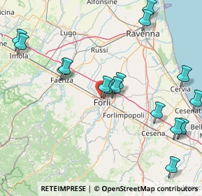 Mappa Via R. Pacciardi, 47122 Forlì FC, Italia (19.26125)