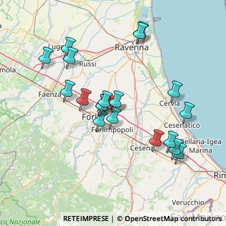 Mappa Via Rino Laghi, 47122 Forlì FC, Italia (15.35211)