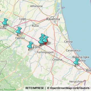 Mappa Via Rino Laghi, 47122 Forlì FC, Italia (23.5)