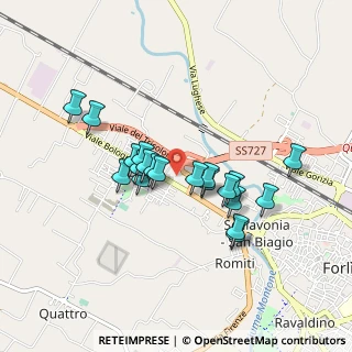 Mappa Via Jolanda Baldassari, 47122 Forlì FC, Italia (0.7545)