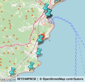 Mappa SS 1, 17028 Spotorno SV, Italia (6.56)