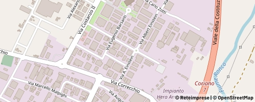 Mappa Forlì