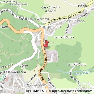 Mappa Via Statale per Fanano, 47, 41029 Sestola, Modena (Emilia Romagna)