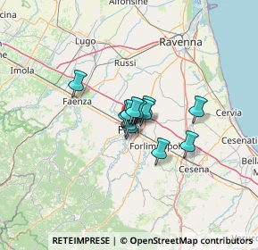 Mappa Via Monte S. Michele, 47122 Forlì FC, Italia (6.38)