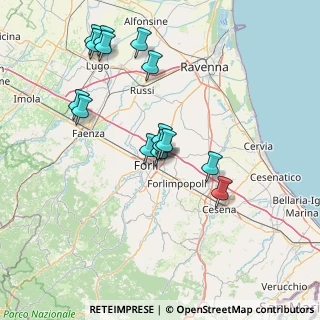 Mappa Via dell'industria, 47122 Forlì FC, Italia (14.7)