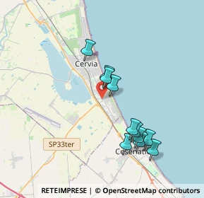 Mappa Via Val Passiria, 48015 Cervia RA, Italia (3.54364)