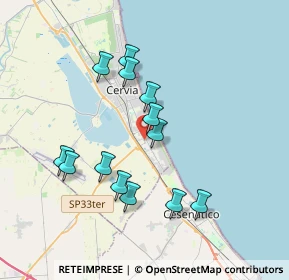 Mappa Via Val Passiria, 48015 Cervia RA, Italia (3.42385)