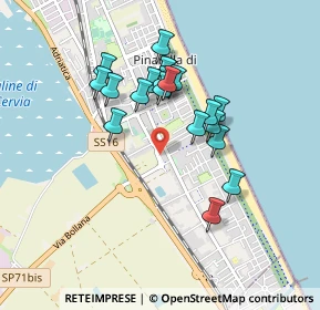 Mappa Via Val Passiria, 48015 Cervia RA, Italia (0.769)