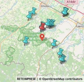 Mappa Monte Mauro, 48025 Riolo Terme RA, Italia (7.67059)