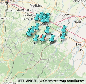 Mappa Monte Mauro, 48025 Riolo Terme RA, Italia (10.102)