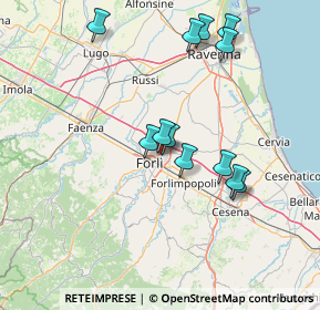 Mappa Via Giuseppe Orceoli, 47122 Forlì FC, Italia (14.30917)